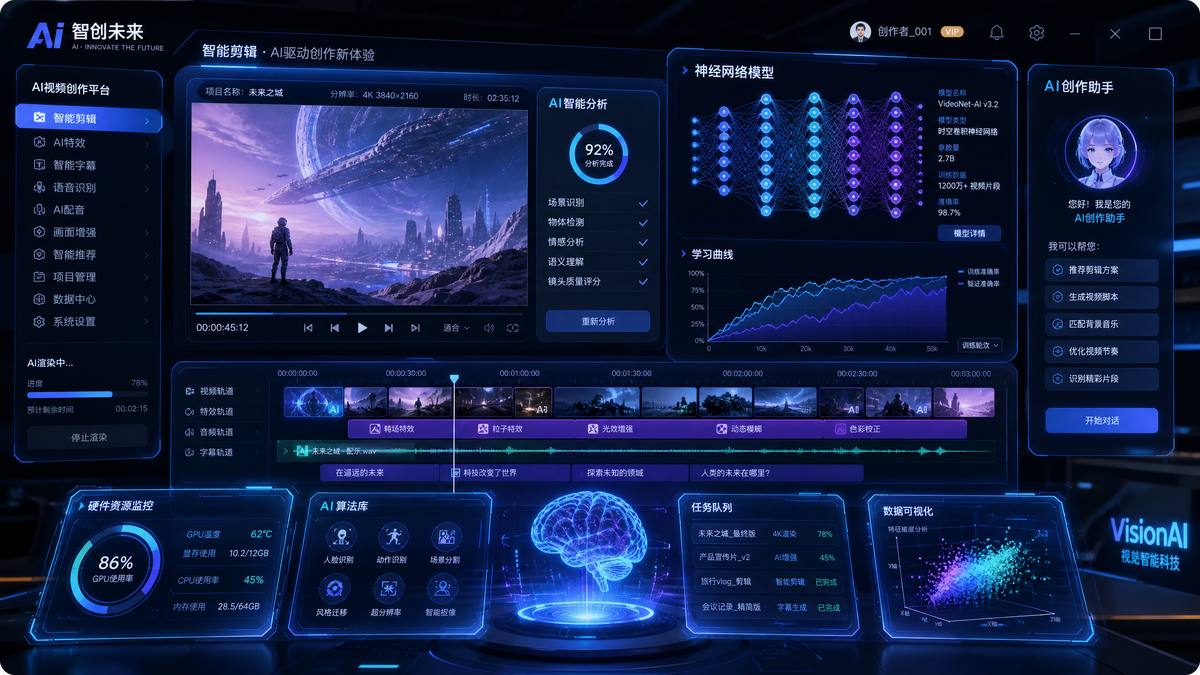 张津瑜AI视频创作工具